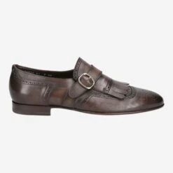 Santoni Art.  14636 - Dark Brown -Schuhe Lüke Shop aussenseite 1413010002