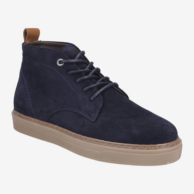 Marc O'Polo Art. LACE FLATHEEL BOOTIE - Blue 1 Marc O'Polo Art. LACE FLATHEEL BOOTIE - Blue