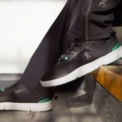 On Running Art.  3MD11471092 The Roger Spin - Black / Green -Schuhe Lüke Shop senkel 1331040028