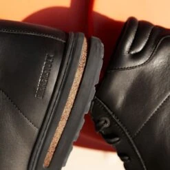 Birkenstock Art.  1020322 BEND MID SMOOTH LEATHER LE - Black -Schuhe Lüke Shop senkel 1530010137