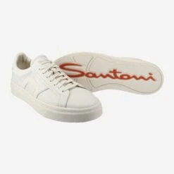 Santoni Art.  21779 I20 - White -Schuhe Lüke Shop sohle 1331010268
