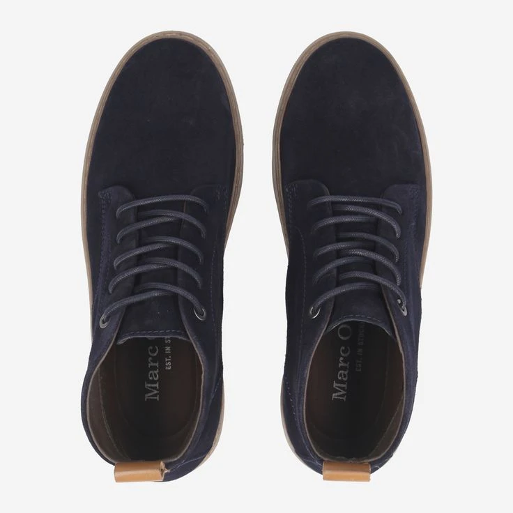 Marc O'Polo Art. LACE FLATHEEL BOOTIE - Blue 5 Marc O'Polo Art. LACE FLATHEEL BOOTIE - Blue – Bild 5