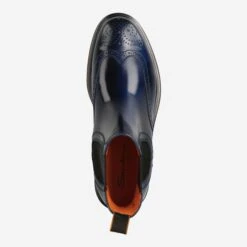 Santoni Art.  17855 U33 - Blue -Schuhe Lüke Shop top 1628010017